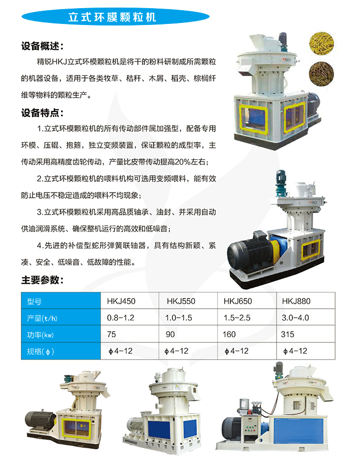 立式環(huán)膜顆粒機(jī)